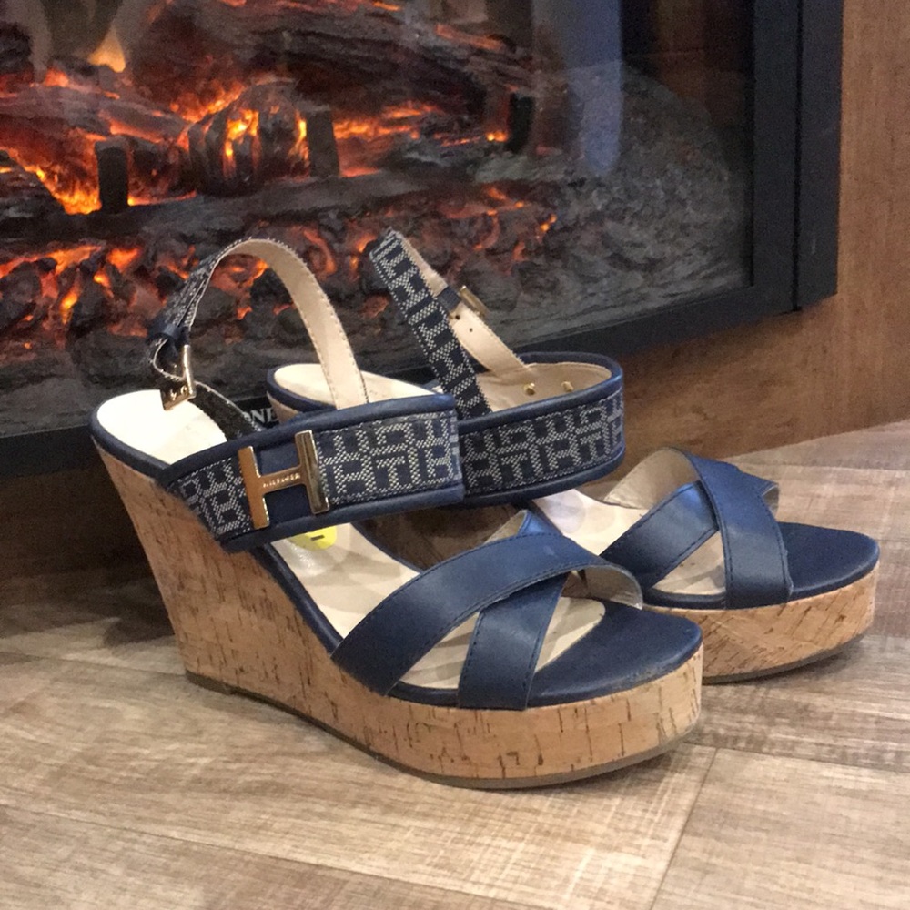 Tommy Hilfiger wedge sandals